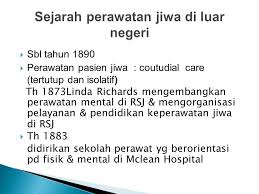 Reddit gives you the best of the internet in one place. Sejarah Perkembangan Trend Issue Keperawatan Jiwa Ppt Download