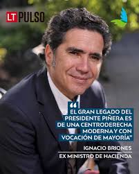 🟦En entrevista con @lt_pulso, nuestro excandidato presidencial  @ignaciobriones_ , quien fue ministro de Hacienda en momentos complejos  como la revuelta de 2019 y la pandemia del Covid, recuerda en esta  conversación varios