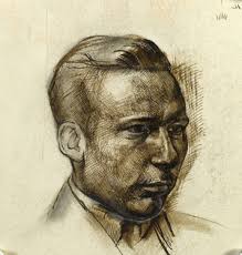 Image of Portrait de Arthur Rackham, 1927 (crayon sur papier) by Lawson,  Francis Wilfred (1842-1935)
