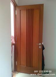 Pintu rumah minimalis 2016 merupakan bagian yang tidak terpisahkan dalam arsitektur rumah minimalis. Pintu Kamar Rumah Minimalis Kayu Jati Djati Mebel Jepara Djati Mebel Jepara