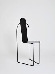A single item belonging to a class of similar items: Faye Toogood And Philippe Malouin Design Minimal Pieces For Matter Made S Xvii Exhibition Sculptural Furniture Design Minimal Chair