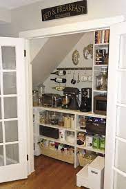 Organize closet under stairs pantry organize closet under stairs pantry 13. Spatial Specialists Share Big Ideas For Getting The Most Out Of Small Spaces Pantry Design Under Stairs Pantry Kitchen Under Stairs