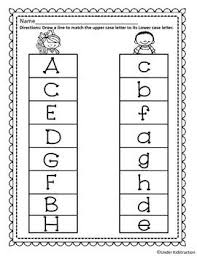 Printable letter recognition and match capital and small letters worksheets for preschool, nursery and kindergarten. Match Uppercase Letter With Lowercase Letter Uppercase And Lowercase Letters Alphabet Activities Preschool Letter Worksheets For Preschool