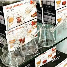Atese Dayanikli Cam Cezve 28 Tl Bb Home S Evinize Renk Katar Zuccaciye Mutfak Eglence Cezve Cam Cezve Instagram
