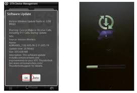 Switch is back on and you should then be prompted to enter the unlock code. Verizon S Htc Thunderbolt Gets Its Long Overdue Android 4 0 Ics Update