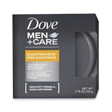 Dove Men Care Textured Look Medium Hold Matte Finish Sculpting Hair Paste Gel 1 75oz Target