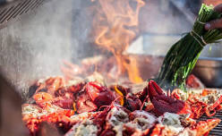Cooking with Fire: Waterfront Sunset Dinner & Live Music