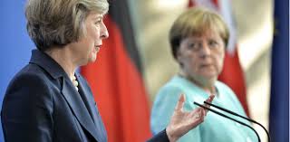 Image result for angela merkel with theresa may
