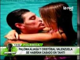 He has a brother named cristobal valenzuela. Paloma Aliaga Y Cristobal Valenzuela Se Habrian Casado En Tahiti Youtube