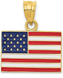 Upon its establishment, federated held ownership of the region. Macy S Usa Flag Charm Pendant In 14k Yellow Gold Enamel Reviews Necklaces Jewelry Watches Macy S