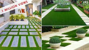 Here's a recent design for a front garden without grass. Modern Landscape Design Ideas Landscape Outdoor Garden Design House Backyard Lawn Landscape Youtube