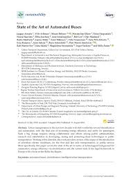 Pdf State Of The Art Of Automated Buses