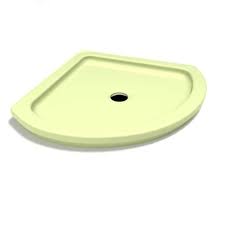 Cream Color Shower Base With Drain 3d Model Shower Base Cream Color Simple Object