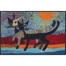 Wachtmeister teppich erfahrung die hochwertigsten wachtmeister teppiche ausführlich verglichen! Fussmatte Rosina Wachtmeister In Due Sulla Riva 050x075 Cm Salonloewe Online Kaufen Otto