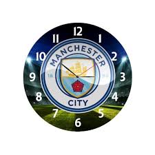 This logo was used as a corporate logo in the 1960's before being used on kits. Manchester City Fc Logo Custom Branded Wall Clock Konga Online Shopping