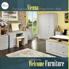 Vienna Kaschmir Ash Collection Offers A Stylish Range Of Furniture By Welcomefurniture Bedroomfurniture Furniture Furniture Sale Bedroom Furniture