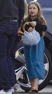 Harper Beckham Little Marc Jacobs Girls Black Bolero Star Cardigan Celebrity Kids Fashion Kids Fashion Kids Outfits