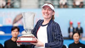 — wta (@wta) april 23, 2021. Alexandrova Wins Maiden Wta Trophy In Shenzhen Open Cgtn