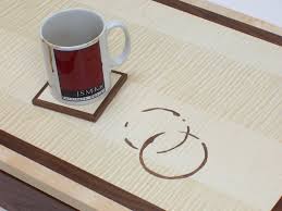 But then there's the worst feeling, which you are sure to experience when you catch sight of the water rings dotting your coffee table the next day. Coffee Ring Table