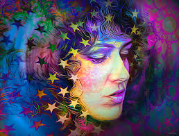 Grace Slick Singer T-Shirt by Mal Bray