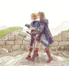 The Legend Of Zelda Breath Of The Wild Sequel Legend Of Zelda Breath Of The Wild Sequel Art Princess Zelda And Link Botw 2 Skyward Princess Credit Legend Of Zelda Memes Zelda Art Legend Of Zelda
