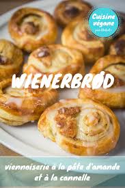 Recette Vegane Express De Wienerbrod A La Pate D Amande Et A La Cannelle Patisserie Danoise Cookies Recette Pate D Amande