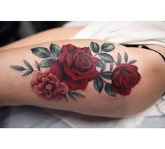 Rose tattoos seem to never lose their popularity as they are chosen by both women and men worldwide. Deep Red Rose Tattoo Meaning
