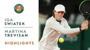 Doniesienia prosto z kortów, eliminacje, spadki, debiuty. Iga Swiatek Vs Martina Trevisan Quarterfinals Highlights Roland Garros 2020 Youtube