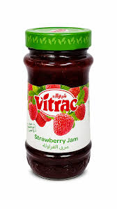 Product Photo: Vitrac Strawberry Jam 430g