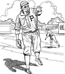 Pittsburgh Pirate Player Baseball Coloring Page Baseball Coloring Pages Pirate Coloring Pages Coloring Pages