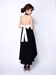back open ribbon dress eimy istoire エイミー イストワール official web store バックレスドレス イストワール ワンピース