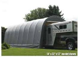 Metal carports in three preferred roof styles. Round Roof Style Portable Garages