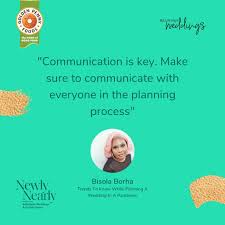 If you will be requiring guests to wear masks, we recommend putting this information directly on your wedding invitation. Newlynearly Virtual Gathering Here Are 3 Memorable Quotes From Bisola Borha On Wedding Planning During A Pandemic Bellanaija