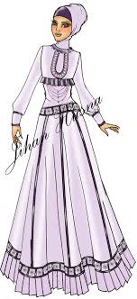 Daftar isi model baju pesta dengan desain yang unik desain baju motif untuk cowok model baju yang panjang ke bawah bermotif bunga dengan desain kerah yang sangat unik dan. Sketsa Desain Baju Pengantin Muslimah