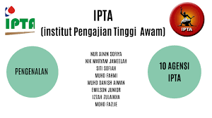 Universiti kebangsaan lazimnya merupakan universiti awam. Institut Pengajian Tinggi Awam By Ainin Sofiya On Prezi Next