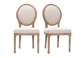 Lot De 2 Chaises Medaillon En Tissu Coloris Naturel Pieds Bois Clair Legend Chaise Design Chaise Chaise Medaillon