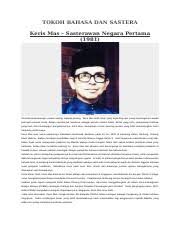 Tujuannya secara khusus untuk dipakai sebagai penanggulangan dan pemulihan dampak pandemik yang hingga kini telah menewaskan 23 warga malaysia, sedangkan lebih dari 2.000 lainnya dinyatakan positif terinfeksi. Tokoh Bahasa Dan Sastera Docx Tokoh Bahasa Dan Sastera Keris Mas U2013 Sasterawan Negara Pertama 1981 Keris Mas Dalam Perkembangan Cerpen Melayu Selepas Course Hero