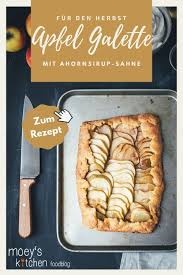 Rustikale Apfel Galette Mit Ahornsirup Sahne Kostlicher Apfelkuchen Rezepte Apfelkuchen Rezept Essen