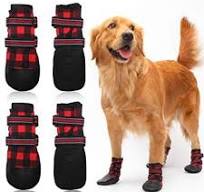 Waterproof Dog Shoes Anti-Slip Rain Snow Boots Paw Protector for Running  Walking | eBay