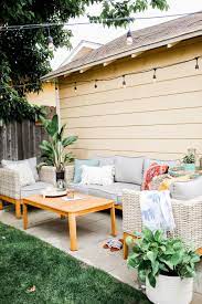 Before After Our Backyard Reveal Backyard Makeover Inexpensive Backyard Ideas Backyard Decor