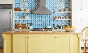 If you're looking for ideas for how to choose a kitchen color scheme that uses bold shades subtly, this is a great option. 15 Colorful Kitchen Ideas That You Ll Wanna Copy Kate Decorates