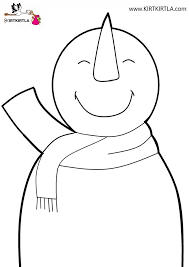 Otomatik Alternatif Metin Yok Kardan Adam 3d Kartlari Boyama Sayfalari