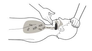 If there is a palpable pulse within 10 seconds, then a rescue breath should be given every 3 seconds. First Aid For Someone Who Is Unresponsive And Not Breathing