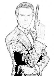 Each page comes with a mirror coloring page a reminder to hold bible verses up to god for understanding. James Bond Film Review James Bond Coloring Pages Actors