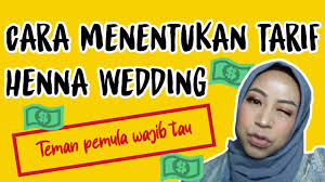 Cara menghitung pajak kendaraan dan tarif progresifnya from klikpajak.id jika ingin lebih efektif dan. Cara Menentukan Tarif Jasa Henna Youtube
