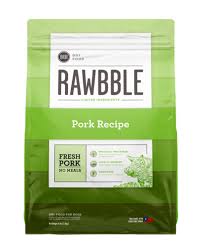 Bought The Rawbble Dry Food Pork Recipe Check Out My Review Food Pork Recipes Dog Food Recipes