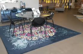 Our Mosaic Rug Is Currnetly Displayed At The Roche Bobois Store In Antibes South Of France Tapis Contemporain Tapis Design Tapis