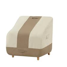 Hampton Bay Patio High Back Chair Cover 517938 C The Home Depot Patio Furniture Covers Patio Chair Covers Outdoor Patio Chairs