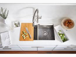 Purchase sinks for your kitchen or bathroom in a variety of styles, colors and materials. Task Workstation Kitchen Sink K 80085 2pc Kohler Kohler