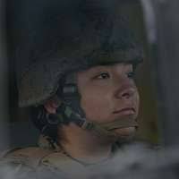 U.S. Marine Corps Lance Cpl. Katherine Falcon, a Chemical,